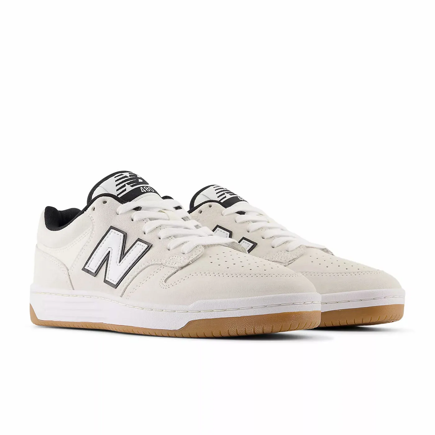 New Balance Numeric NM480 Shoes - White / Black