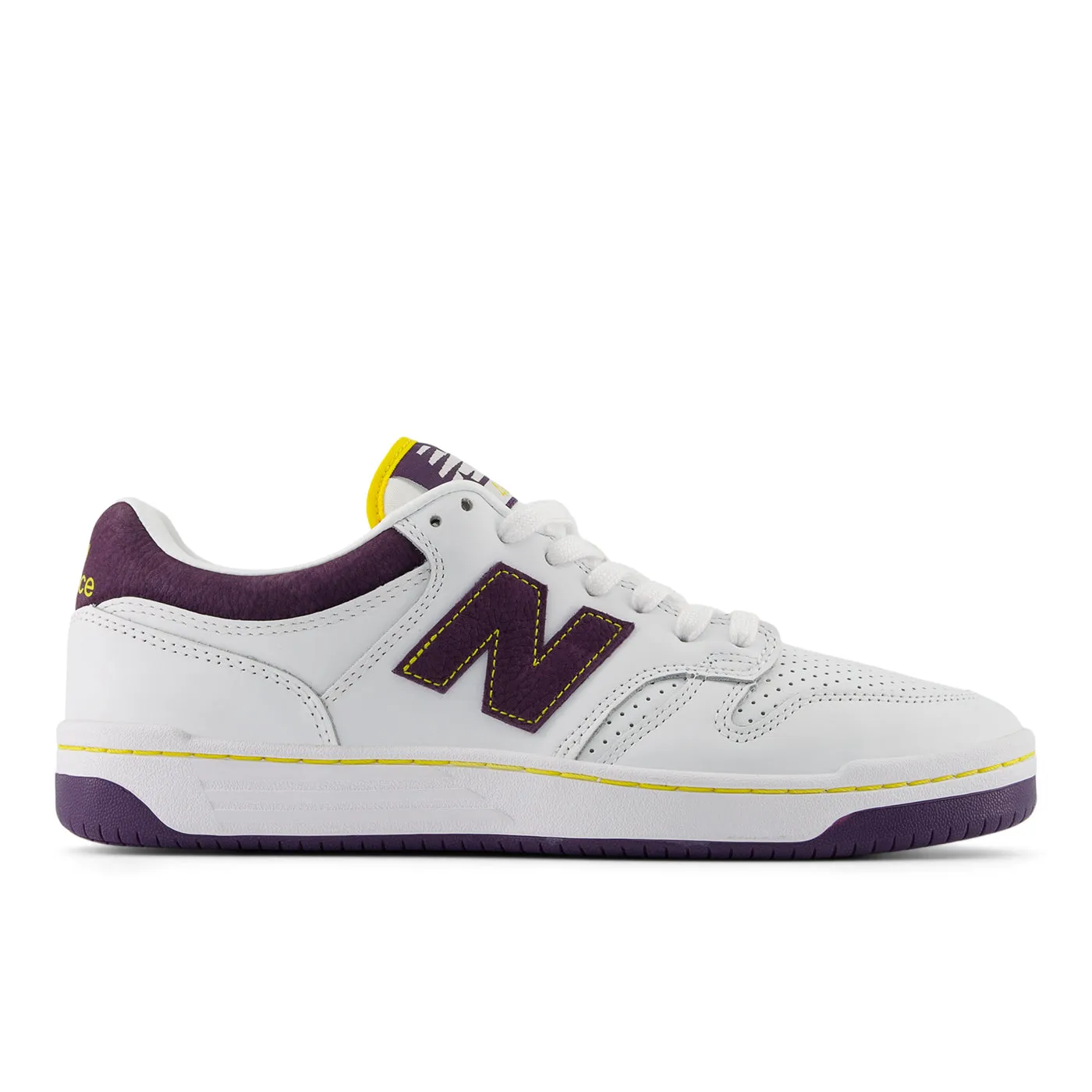 New Balance Numeric NM480 Shoes - White / Purple