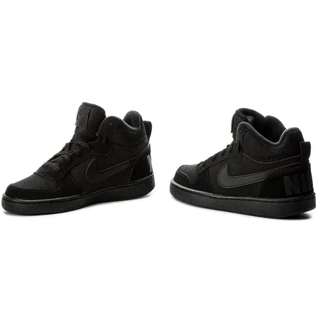 Nike Court Borough Mid Gs Sportswear Shoes Black 839977-001