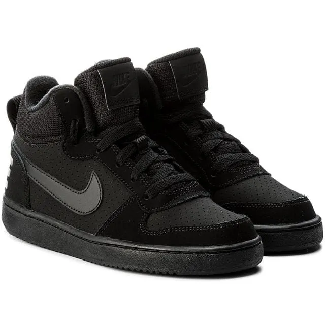 Nike Court Borough Mid Gs Sportswear Shoes Black 839977-001