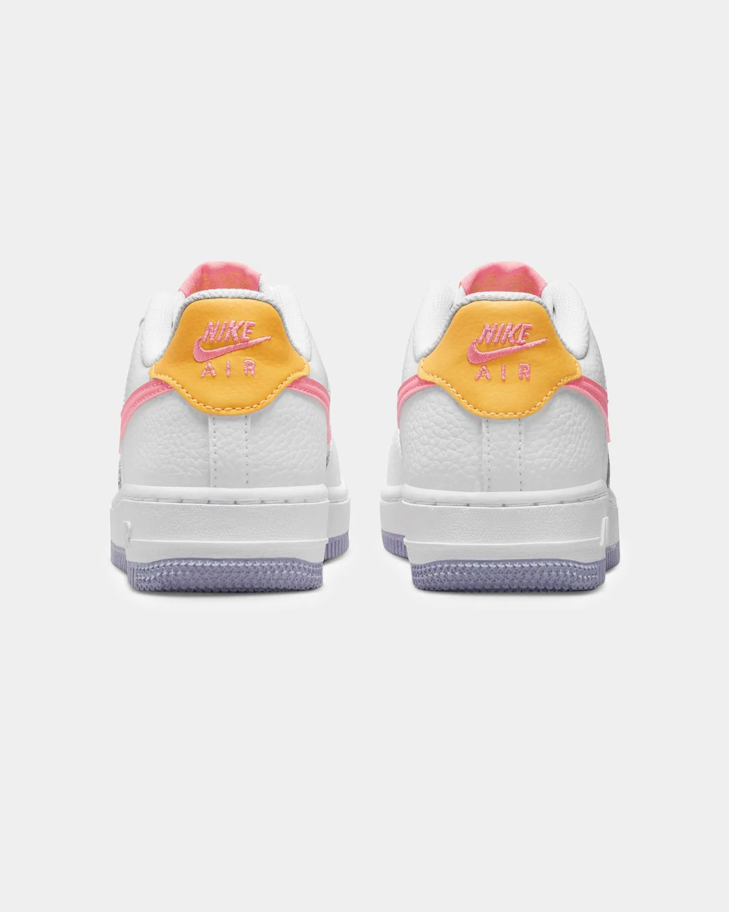 Nike Kids' Air Force 1 (GS) White/Coral Chalk