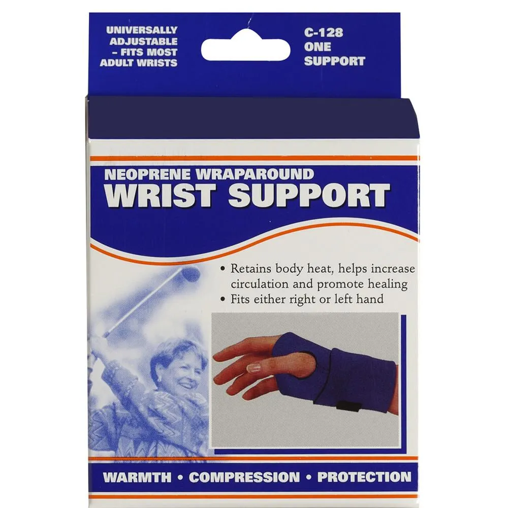 OTC WRIST SUPP NEOP WRAP UNIV - 0128