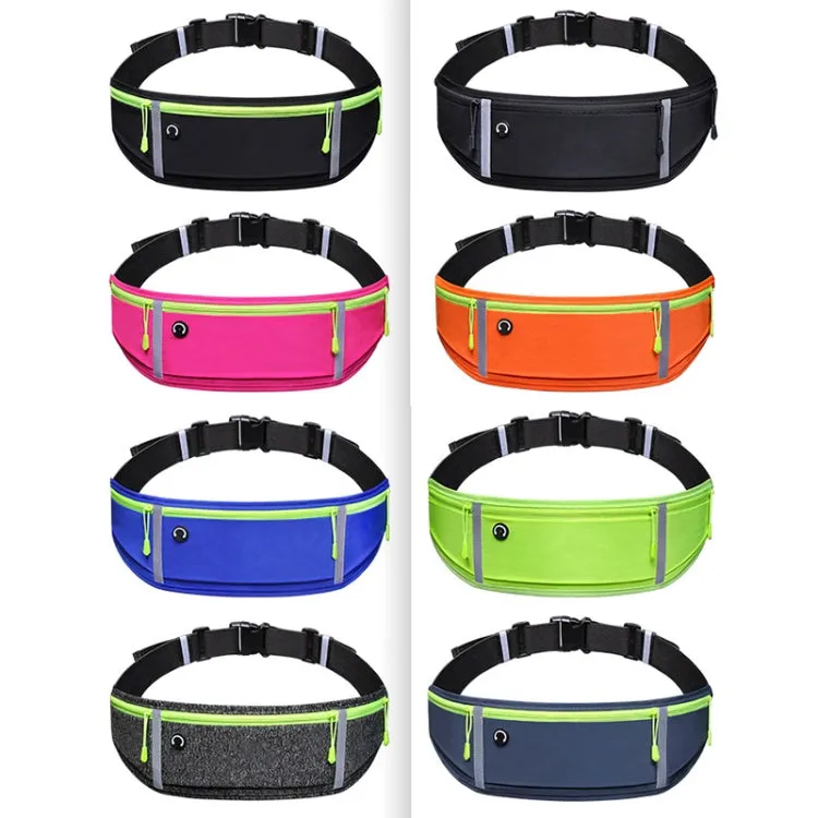 Outdoor Waterproof Belt Bag Sports Riding Mobile Phone Waist Bag, Size:7 inch(Royal Blue)