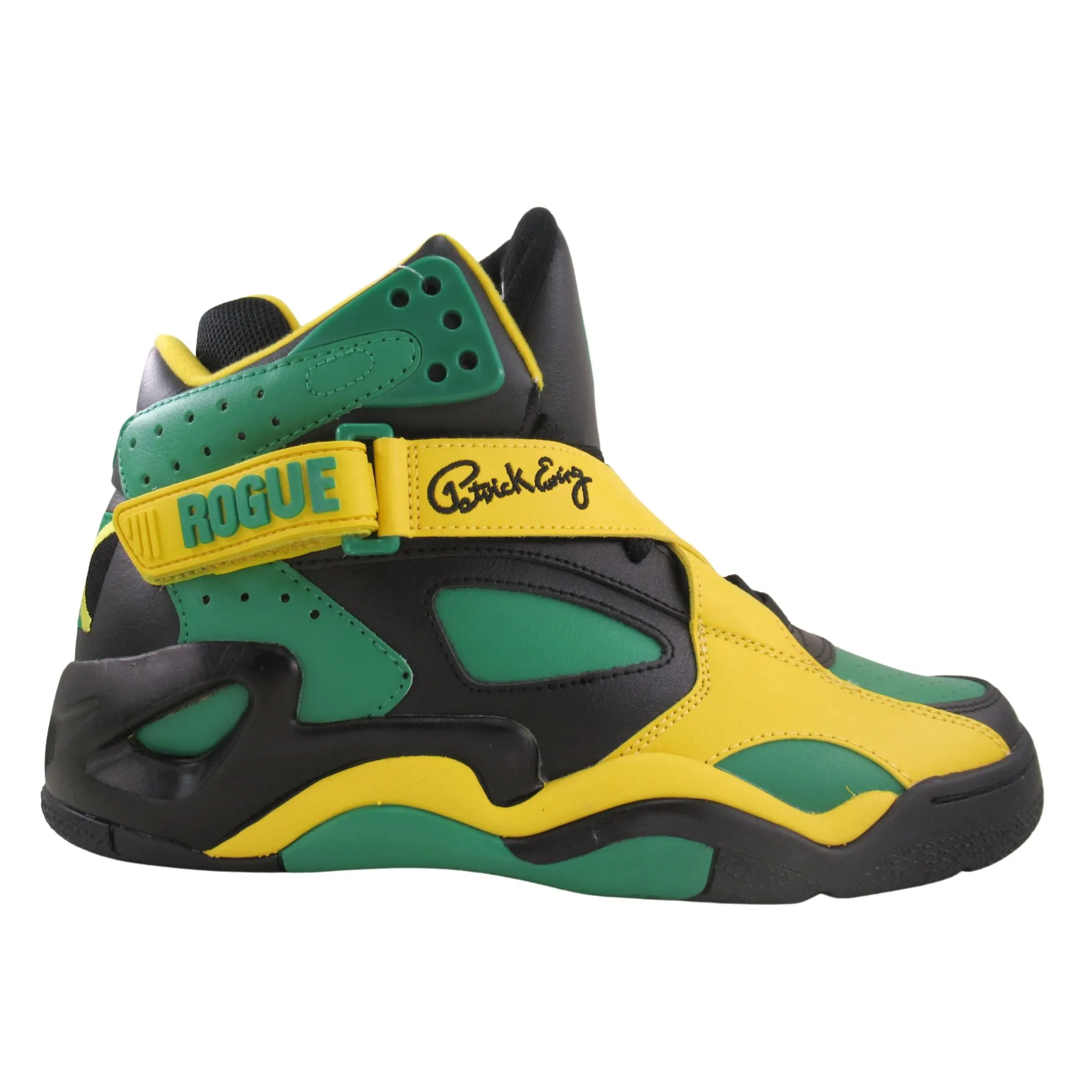 Patrick Ewing Athletics Men's 1BM02465-041 Rogue Jamaica Jamrock Basketball Shoes