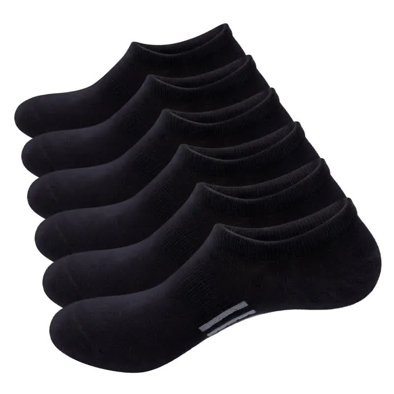 Plus Size Anti-sweat Sport Ankle Socks(3 Pairs)