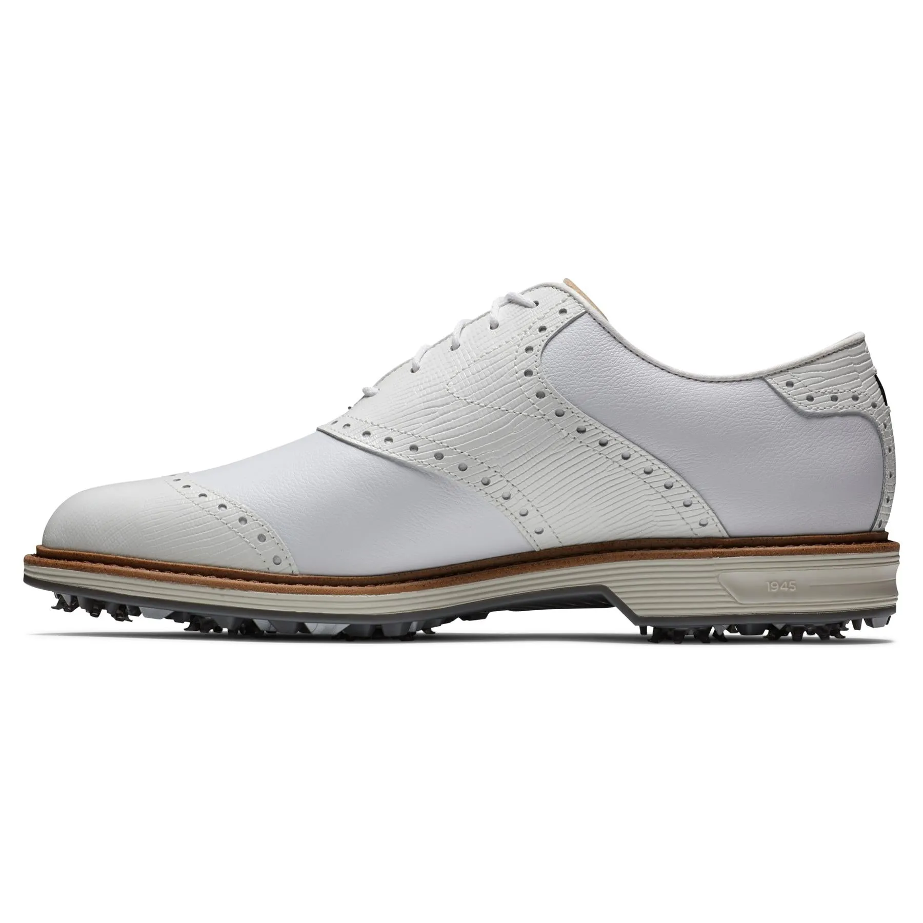 Premiere Series Wilcox DJ Golf Shoes White/White/Light Grey - 2025