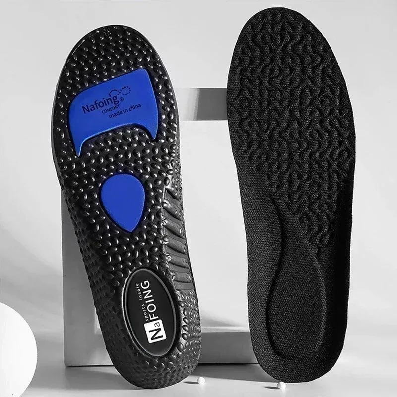 Premium Shock-Absorbing Shoe Insoles with Arch Support and Height Boost for Active Lifestyles