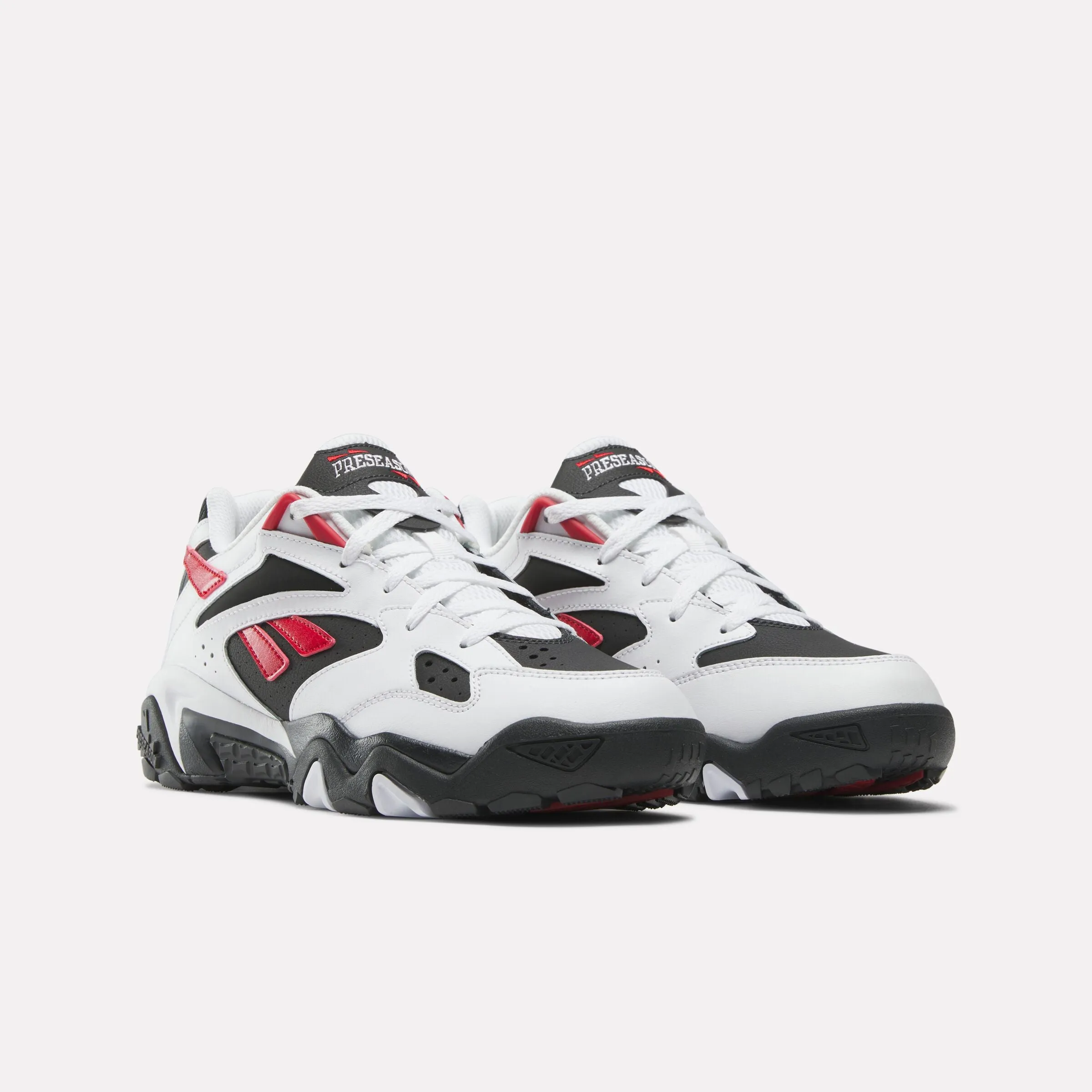 Preseason 94 Low White/Black/Flash Red