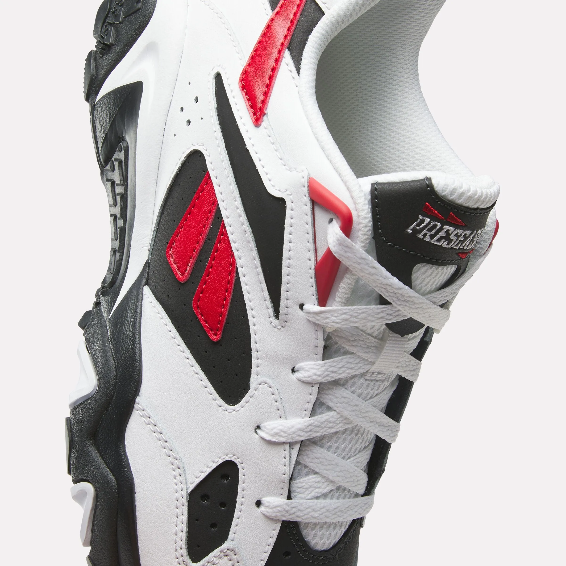 Preseason 94 Low White/Black/Flash Red