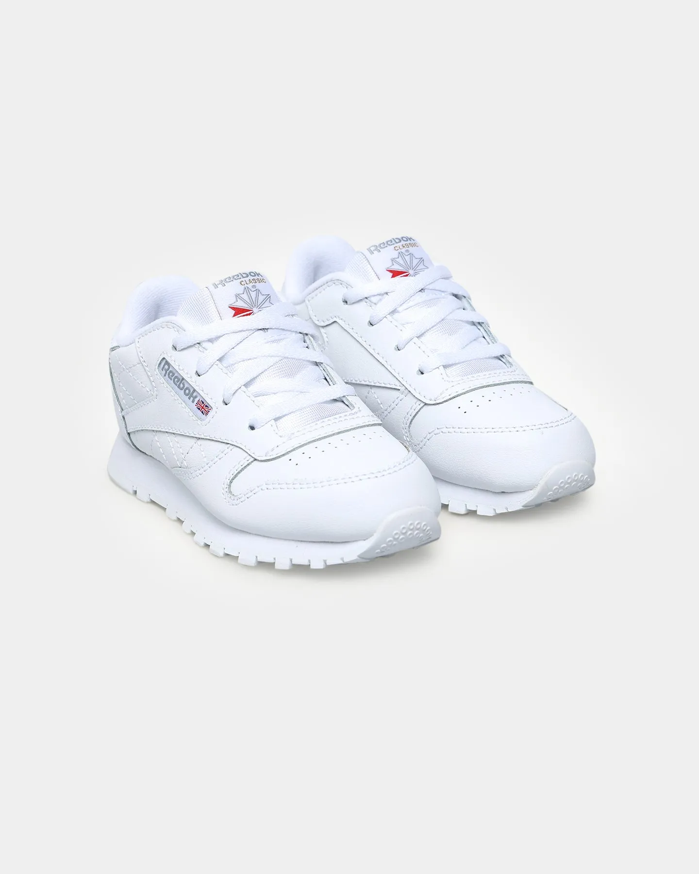 Reebok Infant Classic Leather White/Light Grey