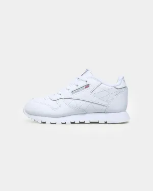 Reebok Infant Classic Leather White/Light Grey