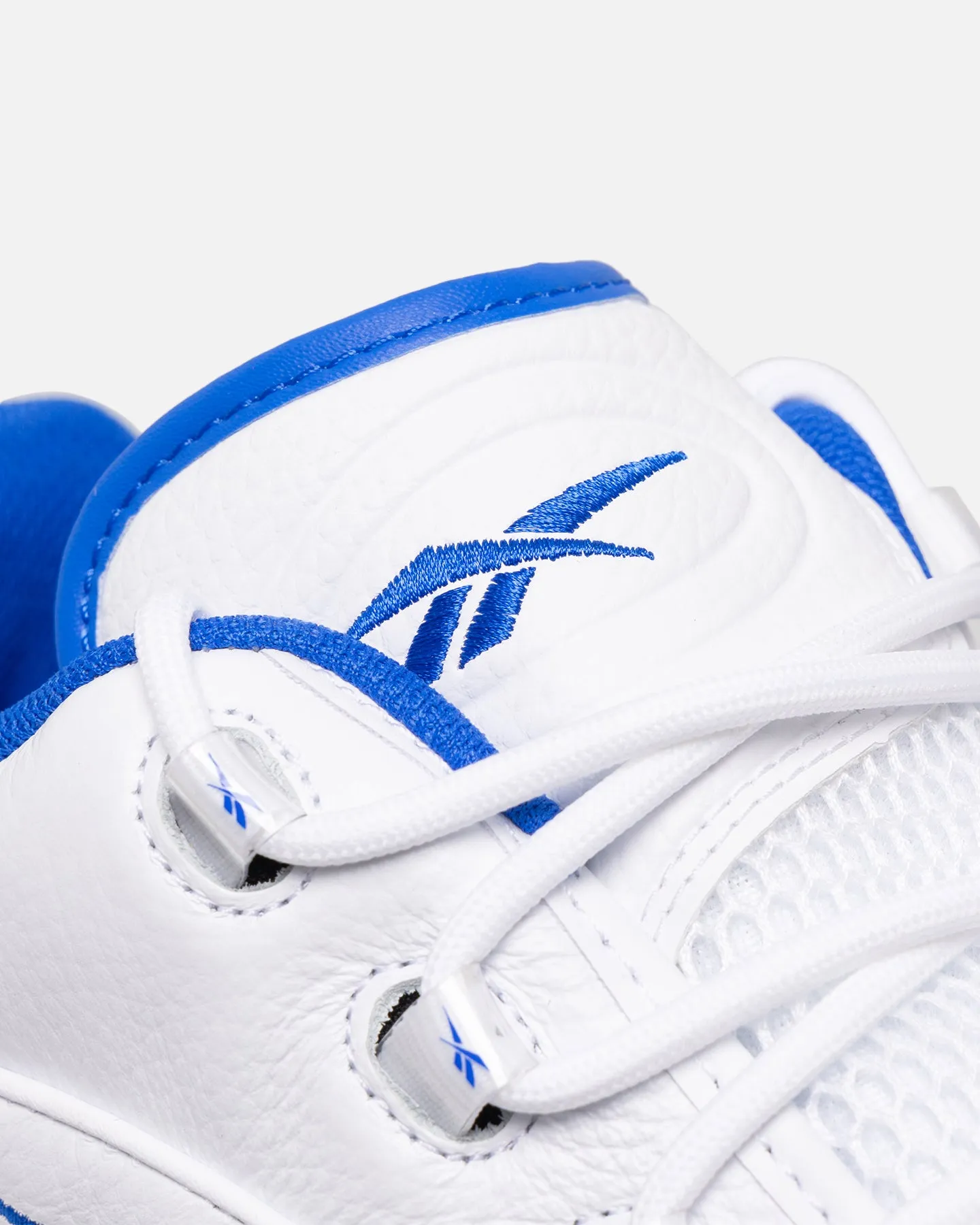 Reebok Question Low "Blue Toe" Footwear White/Electric Cobalt