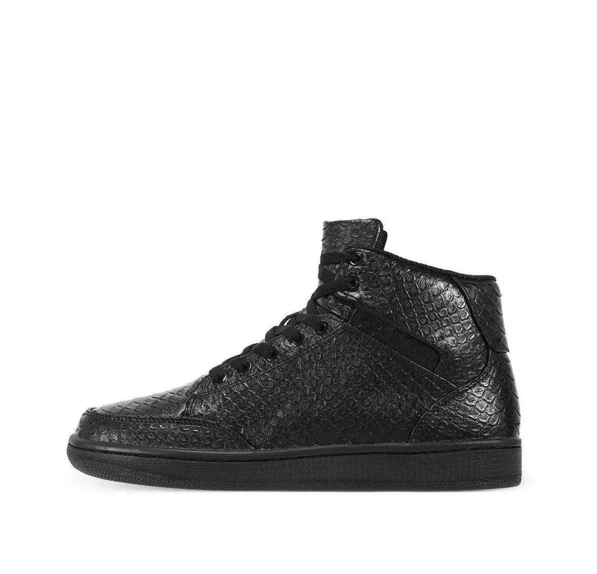 Rock Stone High Tops Snakes Leather