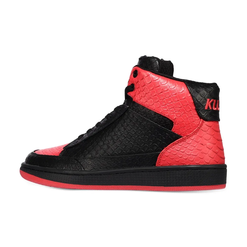 Rock Stone High Tops Snakes Leather