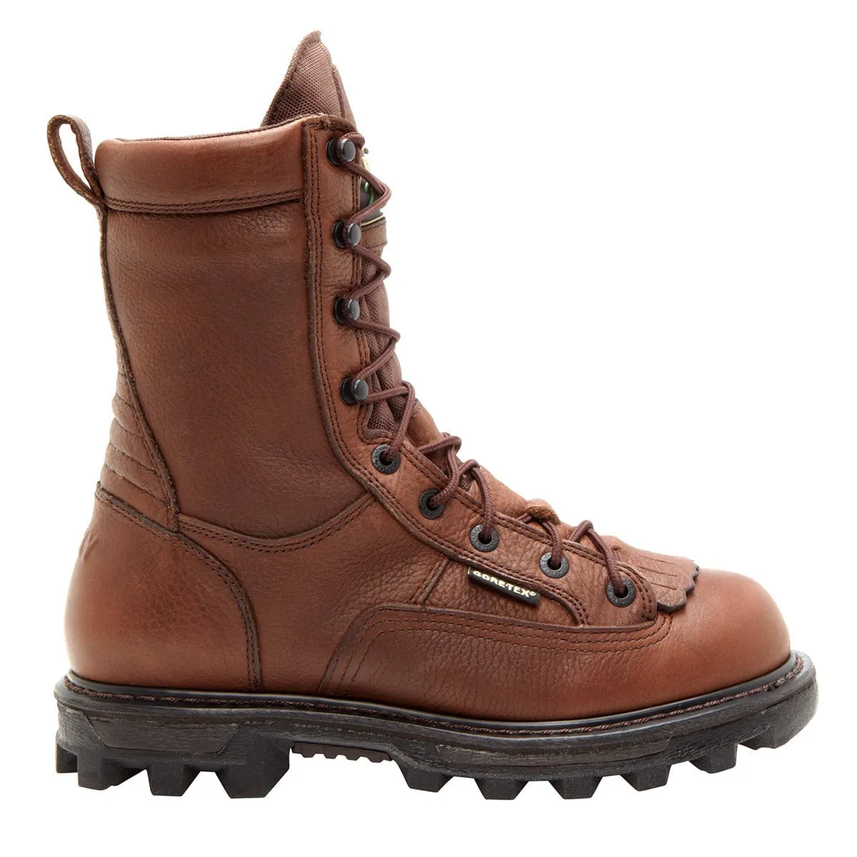 Rocky Mens Brown Leather Bearclaw 3D Insulated Goretex Hiking Boots