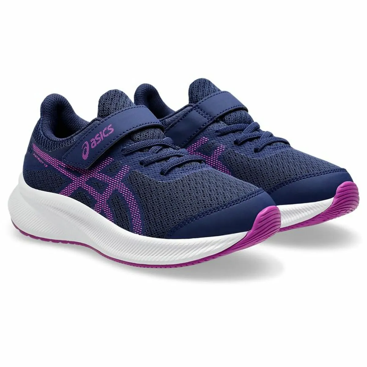 Running Shoes for Kids Asics Patriot 13 Ps Infantil Blue