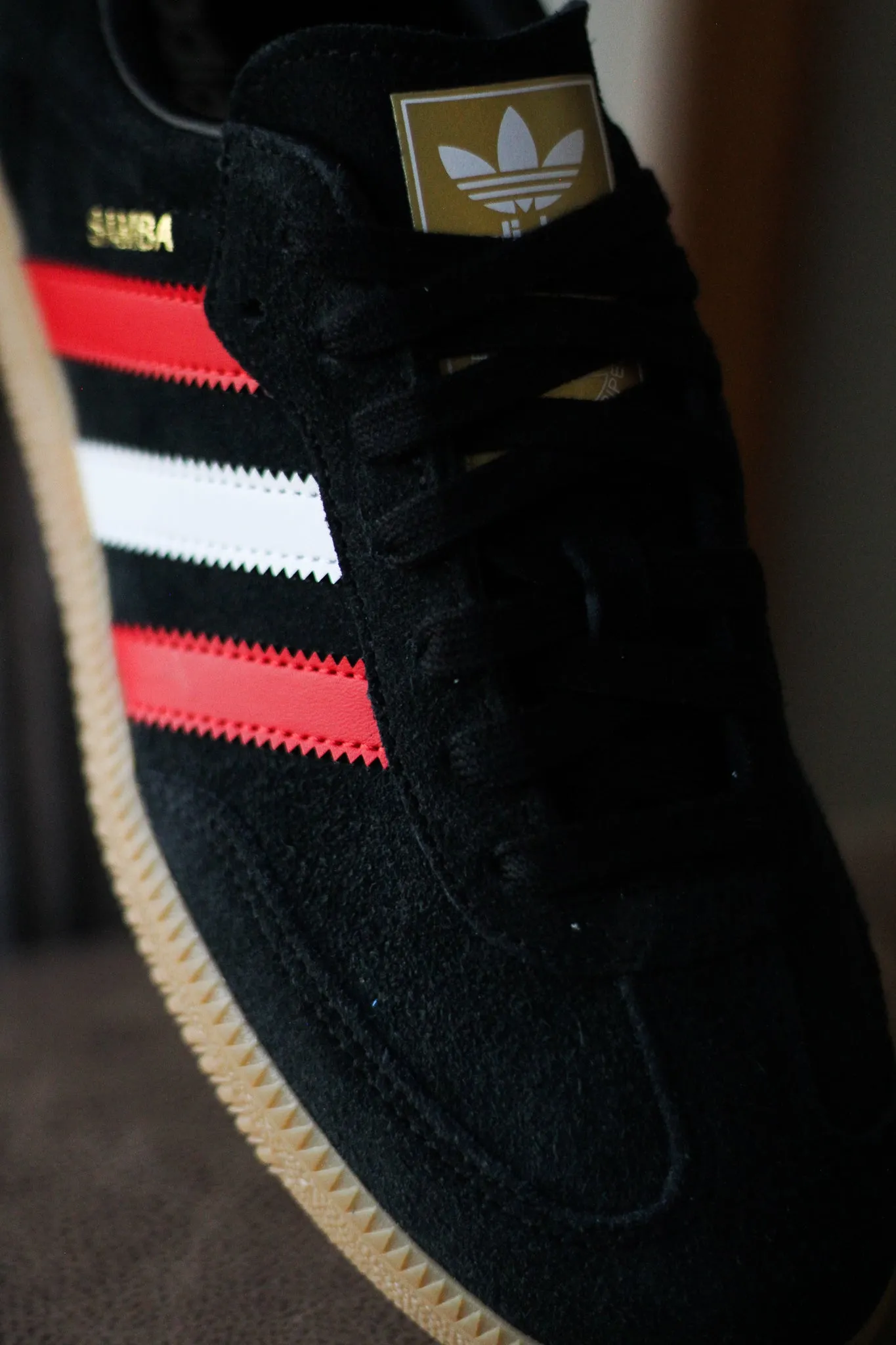 SAMBA OG "BLACK/SCARLET"