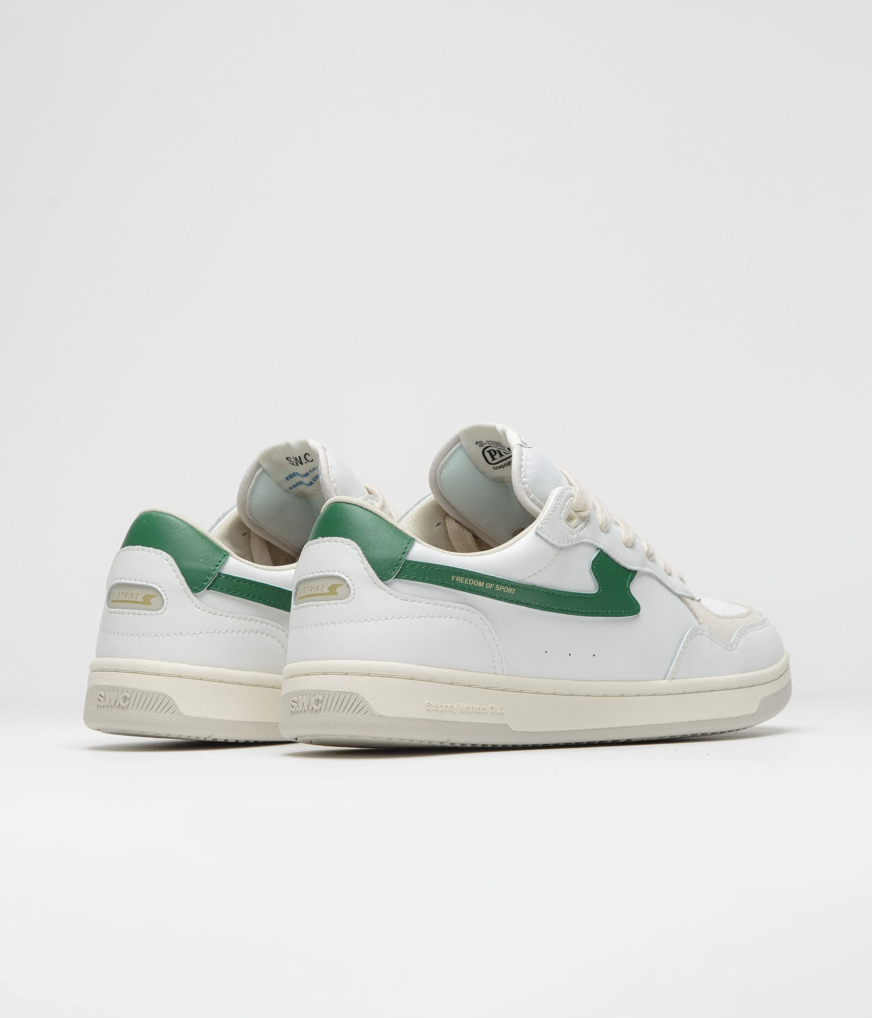 Stepney Workers Club Pro Cup 01 S-Strike Shoes - White / Green