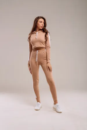 SweetJama tracksuit, Two pieces set for woman - Beige