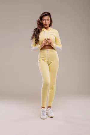 SweetJama tracksuit, Two pieces set for woman - Colour Lemon