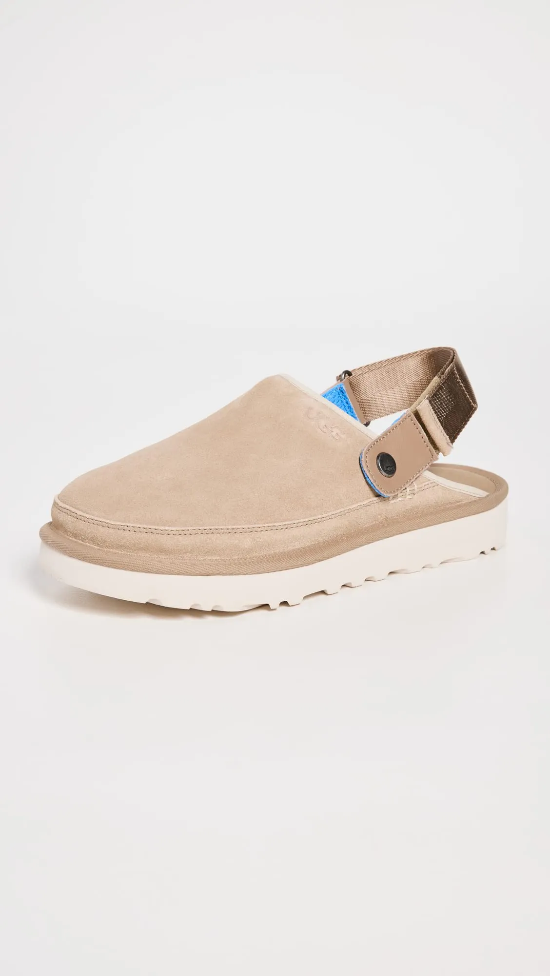 UGG Men's Goldencoast Clog Sandal, Sand / Santorini