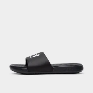 Under Armour Junior Boys' Ansa Fixed Slide Black / White