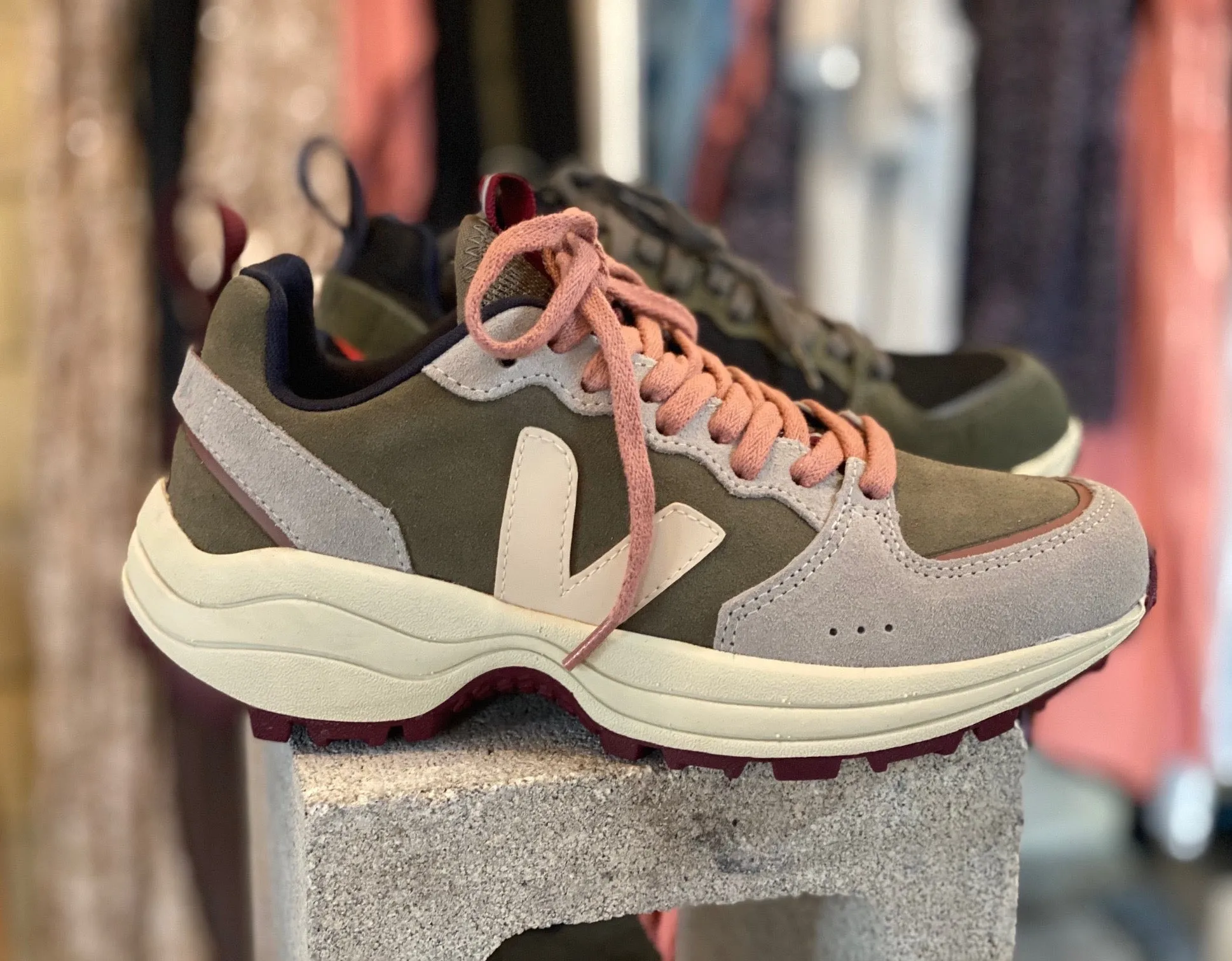 Venturi Suede Khaki Sable