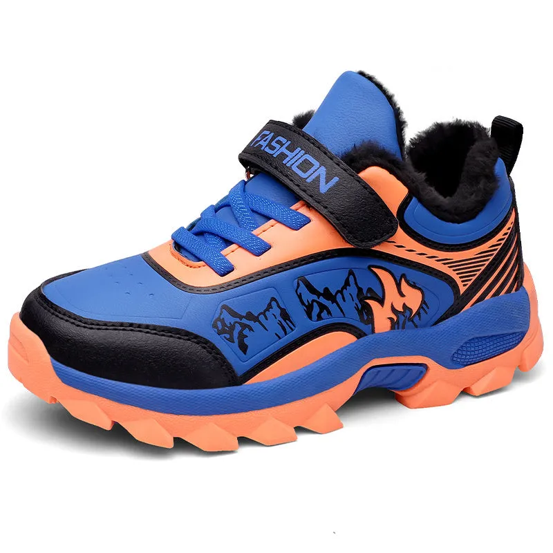 Winter Boots For Boys Anti-Skid Hiking Shoes